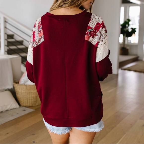 Sweet Nothings Floral Patch Top - Picture 3 of 8